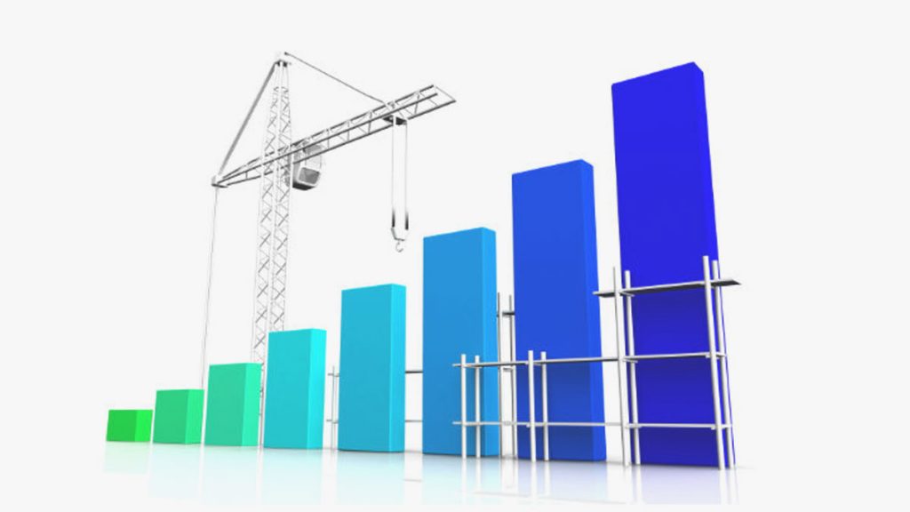 Crescimento na construção civil